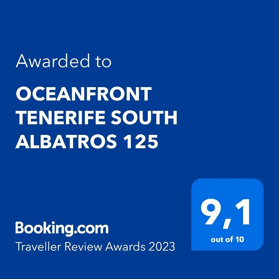 Oceanfront Tenerife South Albatros 125 San Miguel de Abona Apartment